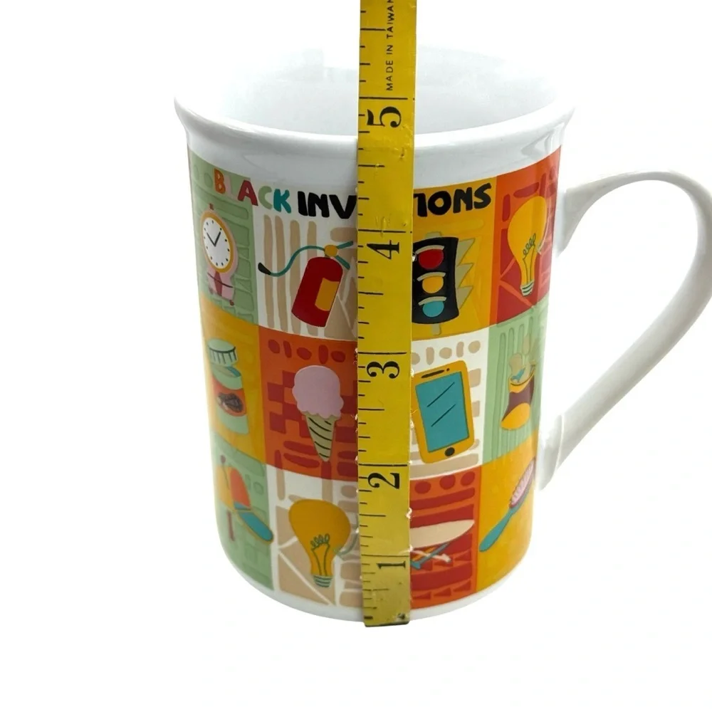 Black Inventions Coffee‎ Mug Black Paper Party Juneteenth Celebration Inclusive